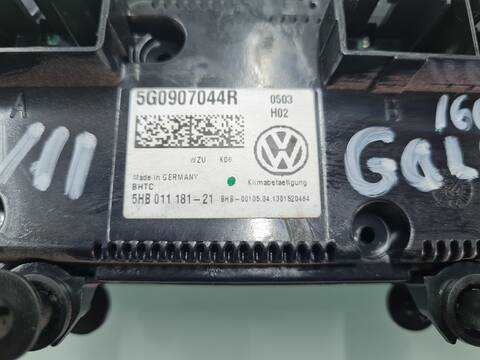 Foto 3ª: Mando Climatizador Volkswagen Golf ADVANCE BLUEMOTION 105CV 77KW [CLHB] (2013)