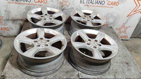 Foto 2ª: Juego LLantas Mercedes Clase C 160 180 COMPRESSOR 203.046) BERLINA 143CV 105KW [M271946] (2004)