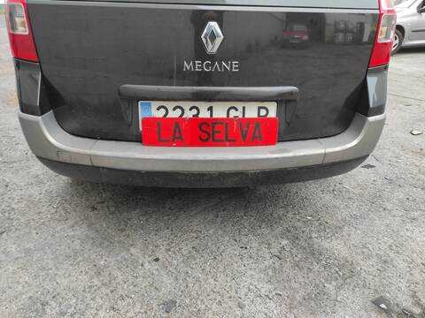 Paragolpes Trasero Renault Megane F9Q804 GRANDTOUR II GRANDTOUR