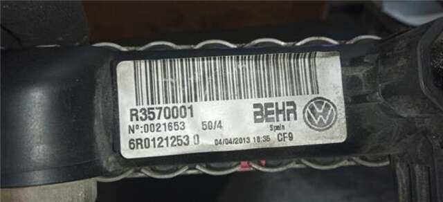 Radiador Motor Volkswagen Polo 1.4 ADVANCE BMT [1.4 LTR. - 55 KW TDI]