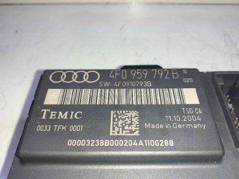 Foto 3ª: Centralita Cierre Centralizado Audi A6 3.0 TDI QUATTRO 165KW) BERLINA 225CV [BMK] (2004)