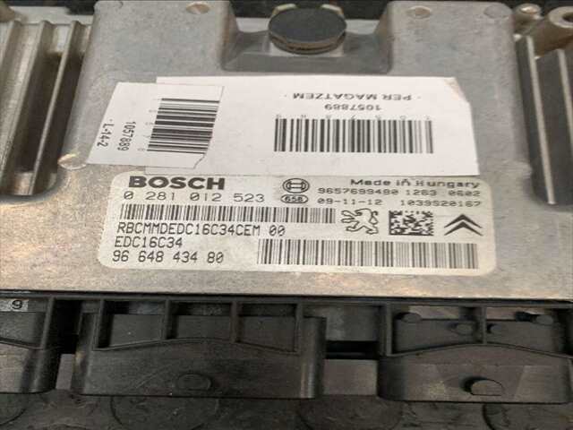 Foto 2ª: Centralita Motor ECU Peugeot 207 1.400 HDI70CV/50KW [BHZ] (2009)