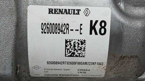 Foto 3ª: Compresor Aire Acondicionado Renault Express 1.5 BLUE DCI 95 F6AB) 95CV 70KW FURGONETA FURGONETA/MONOVOLUMEN [K9K876] (2023)