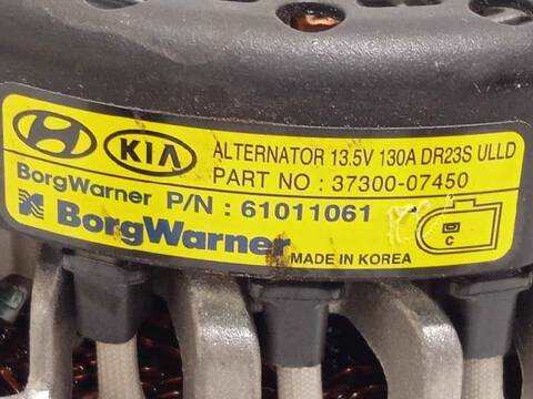 Foto 4ª: Alternador Hyundai i20 101CV 74KW [G3LE] (2022)