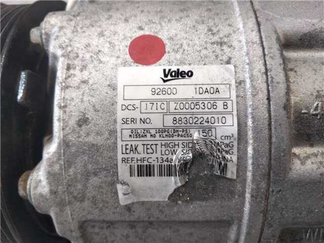 Foto 2ª: Compresor Aire Acondicionado Nissan X-Trail 2.0 DCI TURBODIESEL CAT (T31) [M9RG832]