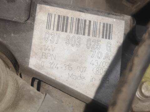 Alternador Seat Ibiza BBY