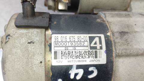 Foto 4ª: Motor de Arranque Citroen C4 SEDUCTION 92CV 68KW [9HP] (2013)