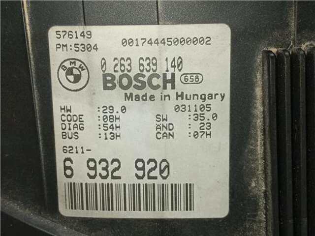 Foto 3ª: Cuadro de Instrumentos Bmw Serie 3 315 2.0 320 CD [2.0 LTR. - 110 KW 24V] [M47N 204 D4]