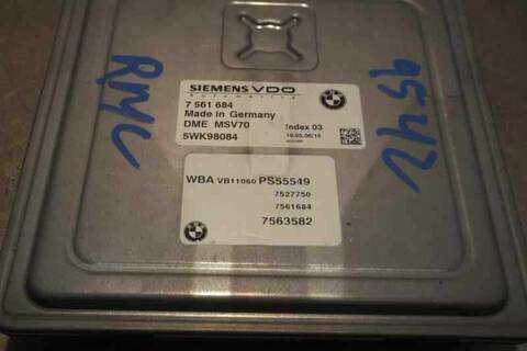 Foto 2ª: Centralita Motor ECU Bmw Serie 3 315 325I BERLINA 218CV 160KW [N52B25A] (2006)