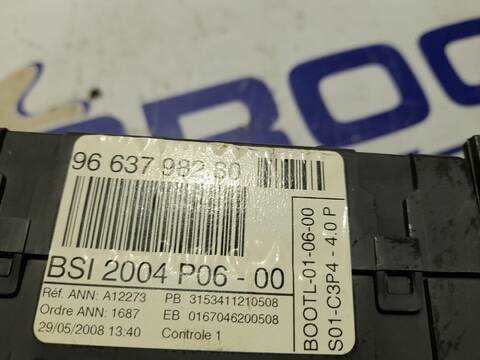 Foto 3ª: Caja Reles Fusibles Peugeot 207 1.4 16V VTI CAT 8FS - EP3) 95CV [KFVTU3A] (2007)