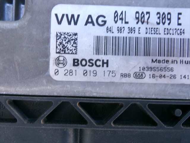 Foto 3ª: Centralita Motor ECU Seat Toledo 1.6 TDI 2013-2017 [CXM] (2016)