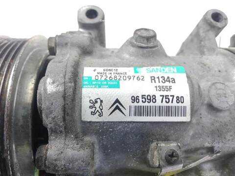 Foto 2ª: Compresor Aire Acondicionado Peugeot 207 1.4 16V [8FS (EP3)] (2006)