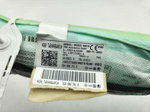 Foto 2ª: Airbag Cortina Delantero Izquierdo Volkswagen Golf ADVANCE BLUEMOTION 105CV 77KW [CLHA] (2014)