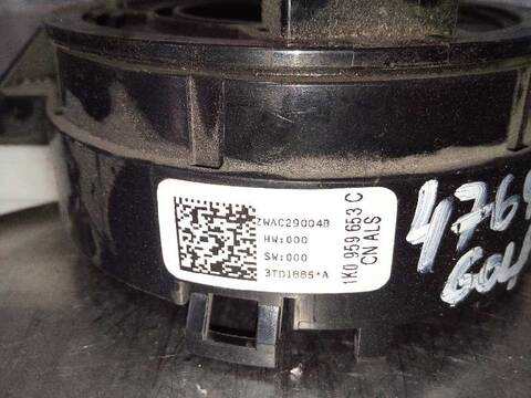 Foto 2ª: Anillo Airbag Volkswagen Golf SPORTLINE BERLINA 140CV 103KW [BKD] (2006)