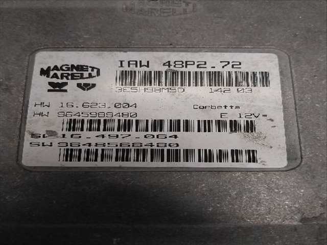 Foto 2ª: Centralita Motor ECU Citroen C3 1.4 G [G-KFV] (2003)