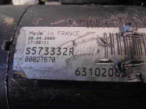 Foto 2ª: Motor de Arranque Fiat Brava 1.9 TD 100CV 74KW [182A7000] (1996)