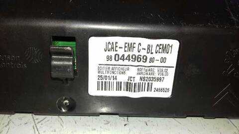 Foto 3ª: Pantalla Multifuncion Citroen DS4 DESIGN 114CV 84KW [9H05] (2015)