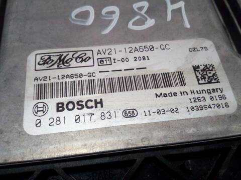 Foto 2ª: Centralita Motor ECU Ford Fiesta AMBIENTE 69CV 51KW [KVJA] (2011)