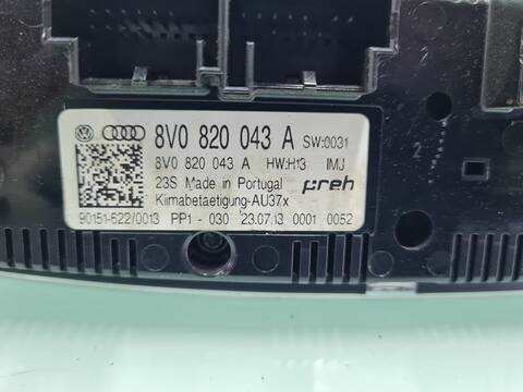 Foto 4ª: Mando Calefacción A. A. Audi A3 AMBIENTE 150CV 110KW [CRB] (2019)