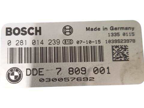 Foto 3ª: Centralita Motor ECU Bmw Serie 1 114 118 D (2006)