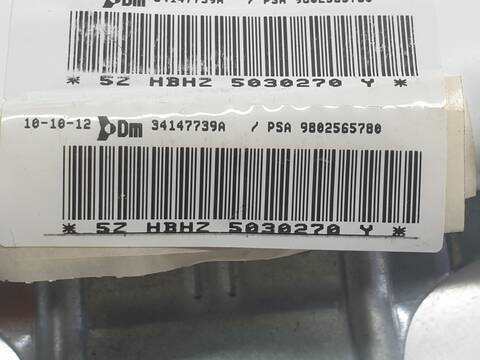 Foto 3ª: Airbag Cortina Delantero Izquierdo Citroen DS5 DESIRE HYBRID4 163CV [RH02] (2015)