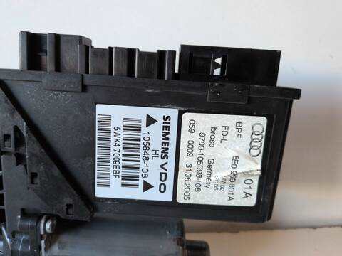 Foto 3ª: Elevalunas Eléctrico Trasero Izquierdo Audi A4 BKN AVANT (2005)