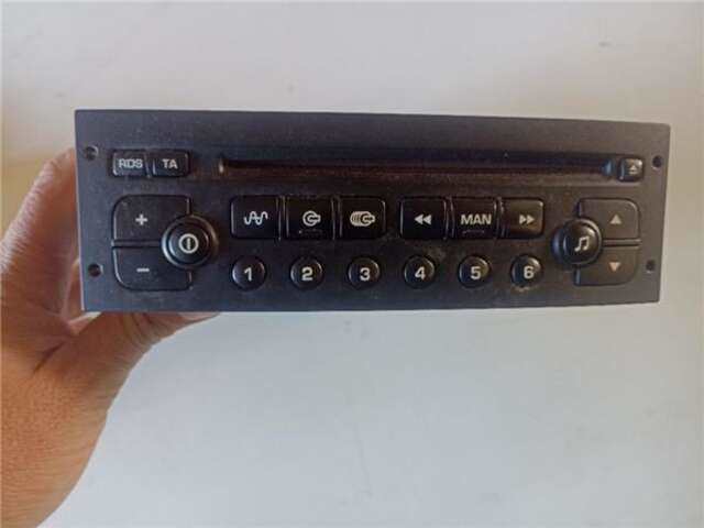 Sistema Audio Radio CD Peugeot 307 2.0 [2.0 LTR. - 100 KW 16V CAT (RFN - EW10J4)]