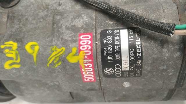 Foto 2ª: Compresor Aire Acondicionado Audi A3 1.6 GASOLINA [G/AVU] (2001)