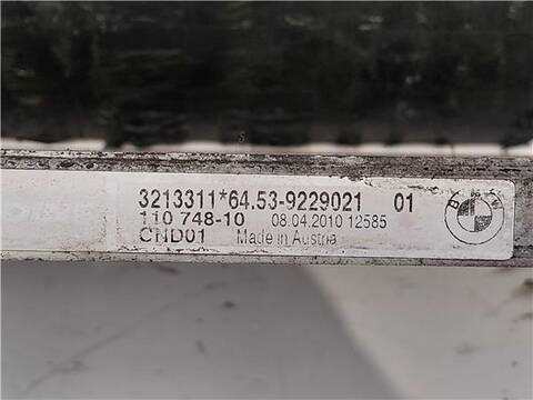 Foto 3ª: Radiador Calefaccion A.A. Bmw Serie 3 315 2.0 318D BERLINA 143CV 105KW [N47 D20 C] (2010)