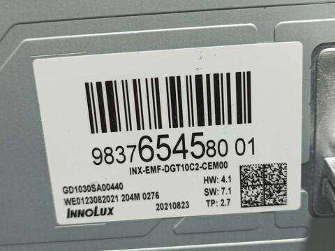 Foto 3ª: Sistema GPS Peugeot 308 GT 181CV 133KW [YH01] (2022)