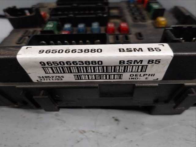 Foto 2ª: Centralita BSM Peugeot 406 2.2 HDI COUPE [D-4HX] (2004)