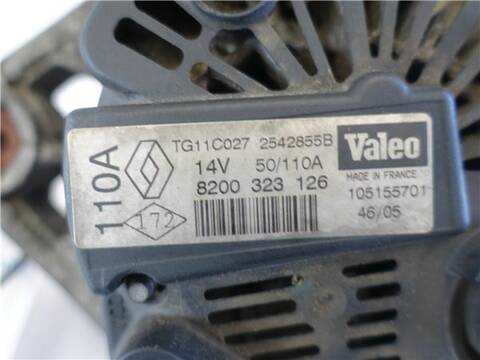 Foto 3ª: Alternador Renault Megane 1.6 16V 112CV 82KW II SEDAN LM0/1_) [K4M 812] (2005)
