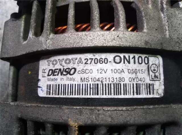 Alternador Toyota Yaris 1.4 BÁSICO [1.4 LTR. - 66 KW TURBODIESEL CAT]