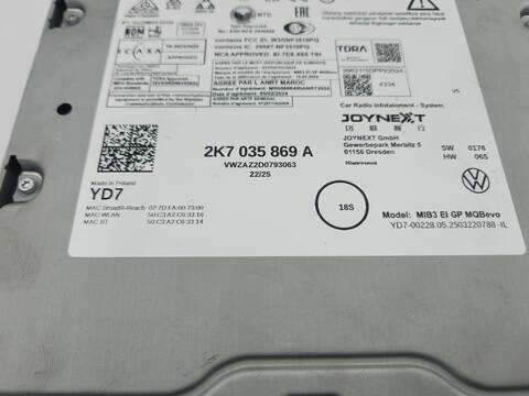 Foto 3ª: Sistema GPS Volkswagen Crafter 2.0 TDI 140CV 103KW FURGONETA [DNAE] (2025)