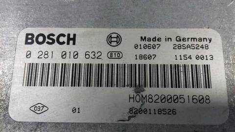Foto 3ª: Centralita Motor ECU Opel Vivaro 1.9 CDTI CAT F9Q-760 - L08) 101CV 74KW [F9Q760] (2001)