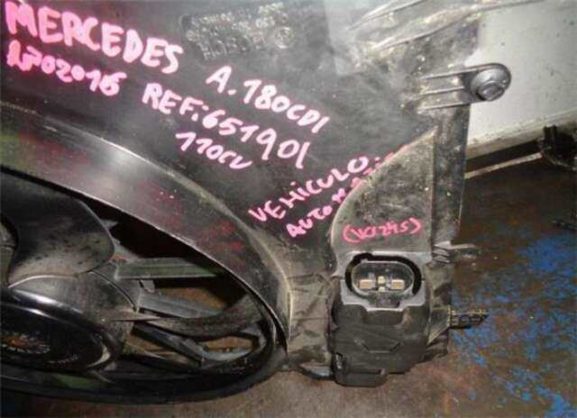 Foto 3ª: Electroventilador Mercedes Clase A 140 1.8 A 180 CDI BLUEEFFICIENCY (176.000) [1.8 LTR. - 80 KW CDI CAT] [651901]