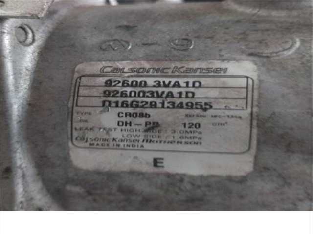 Foto 3ª: Compresor Aire Acondicionado Nissan Micra 1.2 (2010)