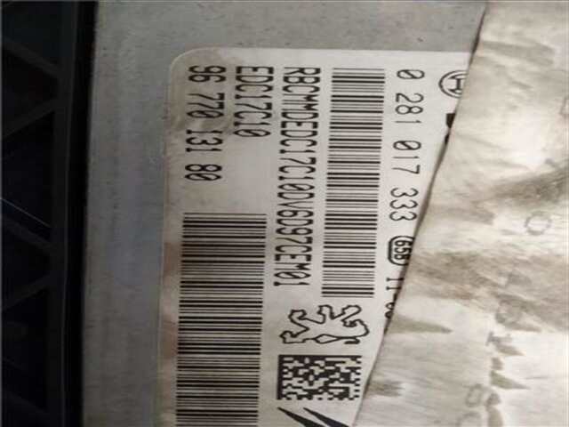 Foto 3ª: Centralita Motor ECU Peugeot 308 1.6 ACCESS [1.6 LTR. - 68 KW 16V HDI FAP] [9HP 0 9H06]
