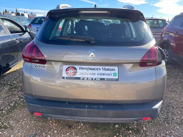 Foto 3ª: Paragolpes Trasero Peugeot 2008 1.6 HDI 100cv [BH02] (2016)