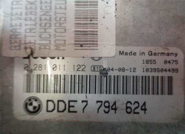 Centralita Motor ECU Bmw Serie 3 315 320 D (150CV)
