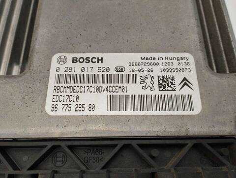 Foto 3ª: Centralita Motor ECU Peugeot 208 1.4 HDI FAP 68CV 50KW [8H01] (2012)