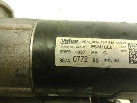 Foto 2ª: Motor de Arranque Peugeot 208 1.2 THP [HNZ (EB2DT)] (2012)