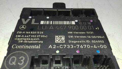 Foto 2ª: Centralita Cierre Centralizado Mercedes Vito 2.1 CDI CAT 136CV 100KW (2014)