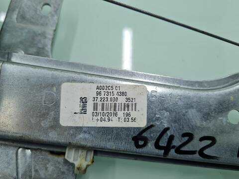 Foto 2ª: Elevalunas Eléctrico Delantero Derecho Peugeot 208 68CV [HM01] (2017)