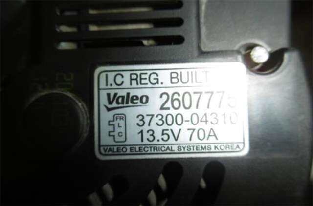 Alternador Kia Picanto 1.0 BASIC [1.0 LTR. - 49 KW CAT]