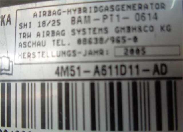 Airbag Lateral Delantero Izquierdo Ford Focus 1.6 TDCI