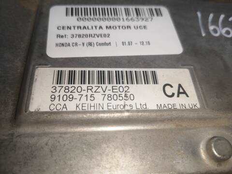 Foto 2ª: Centralita Motor ECU Honda Crv R20A2 RE) (2009)