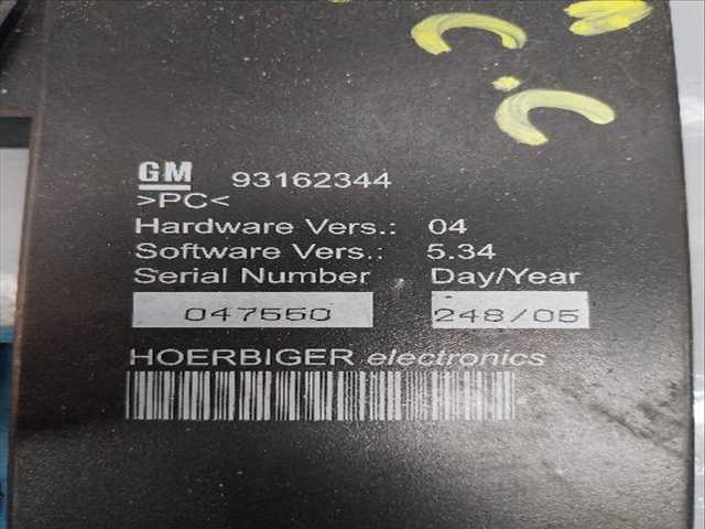 Foto 2ª: Centralita Techo Electrico Opel Tigra 1.8 G [G-Z18XE] (2005)