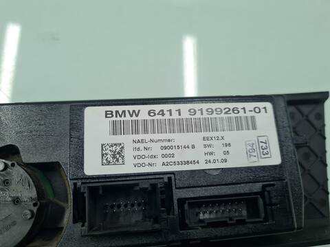 Foto 3ª: Mando Climatizador Bmw Serie 3 315 320D COUPE 177CV 130KW [N47D20C] (2009)
