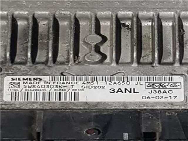 Foto 2ª: Centralita Motor ECU Ford Focus 1.8 TDCI [KKDA]